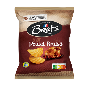 Image de Chips saveur poulet braisé Easy BRET'S