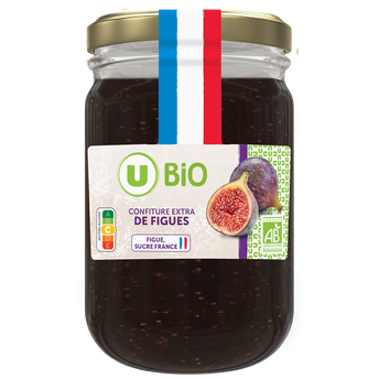 Image de U BIO
Confiture extra de figues (figues, sucre France) pot