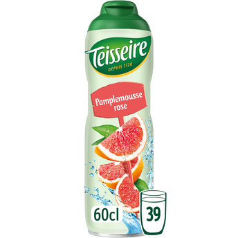 Image de Sirop de Pamplemousse rose TEISSEIRE, bidon