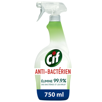 Image de Nettoyant ménager anti-bactérien sans javel CIF