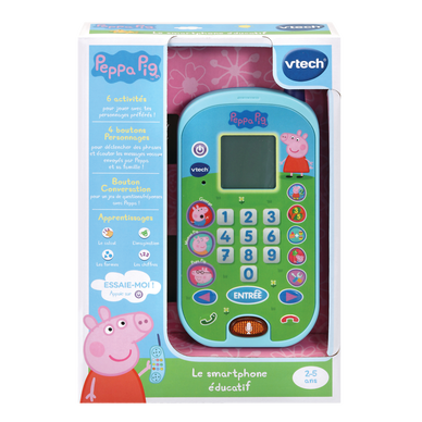 VTECH - Le smartphone éducatif Peppa Pig - Dès 2 ans - Super U, Hyper U, U  Express 