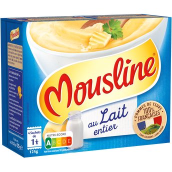Image de Purée lait MOUSLINE, 1 sachet pour 4 personnes