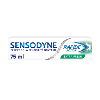 Image de Dentifrice rapide action extra fresh SENSODYNE