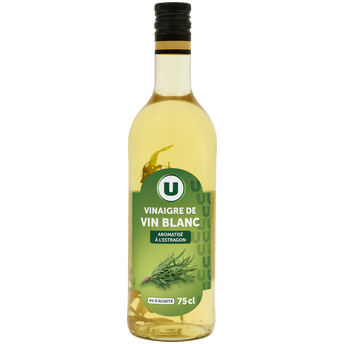 Image de U
Vinaigre de Vin Blanc aromatisé à l'éstragon 6° bouteille de