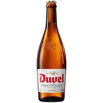 Image de Bière blonde artisanale de spécialité belge DUVEL 8,5°, bouteille de