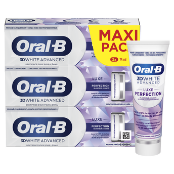 Image de Dentifrice 3D white luxe perfection ORAL-B tube
