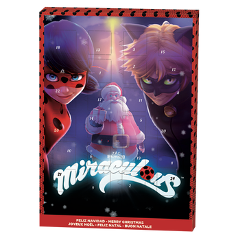 Image de Calendrier de l'avent chocolat miraculous