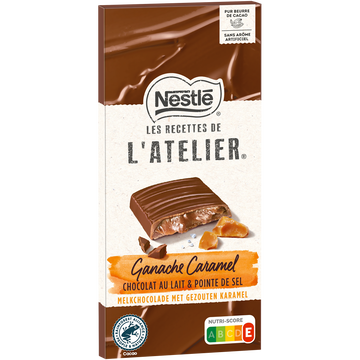 Nestlé Chocolat Ganache Caramel Les Recettes De L Atelier Nestlé 143g