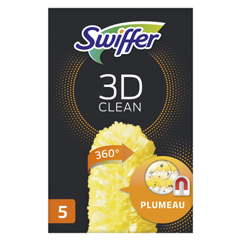 Image de Recharge plumeau duster 3d clean 360° nettoyage SWIFFER x5