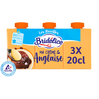 Image de Crème anglaise UHT BRIDELICE