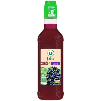 Image de U BIO
Sirop cassis  bouteille en verre de