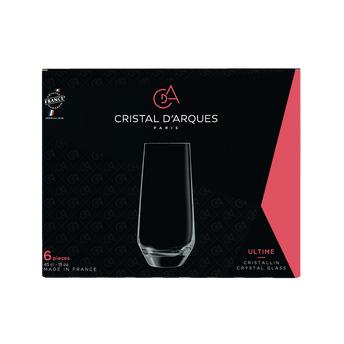 Image de Gobelet CRISTAL D'ARQUES forme haute verre Ultime 45cl