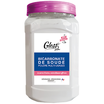 Image de Bicarbonate de soude gloss en poudre