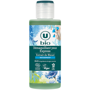 Image de U BIO
Démaquillant express pour yeux au bleuet - Flacon