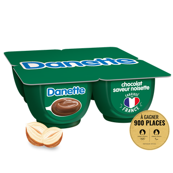 Image de Crème dessert chocolat noisette DANETTE