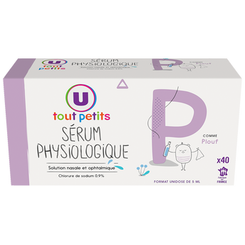 Image de U TOUT PETITS
Sérum physiologique - 40