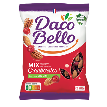 Image de Mélange de Fruits secs et graines "Mix Cranberry", DACO BELLO