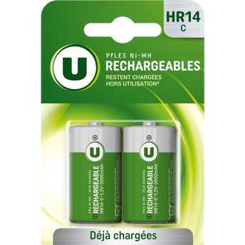 Image de U
Piles Rechargeable, HR14, 2