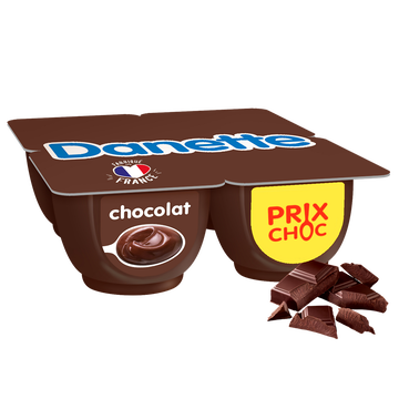 Danone Crème Dessert Chocolat Danette - 4x125g