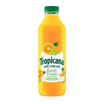 Image de Pure Prémium Réveil Fruité TROPICANA , bouteille en plastique 1