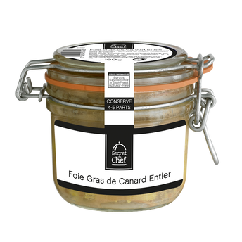 Image de Foie gras de canard entier bocal SECRET DE CHEF