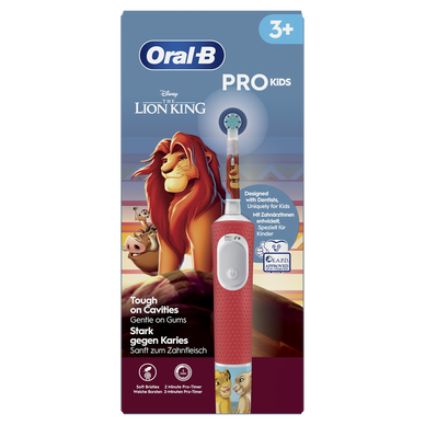 Brosse à Dents électrique Oral-B Kids Le Roi Lion - Rechargeable - 2 Vitesses - Neuf Sous Blister