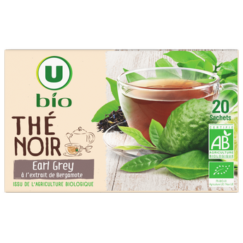 Image de U BIO
Thé noir Bio Earl Grey U BIO - 20 sachets