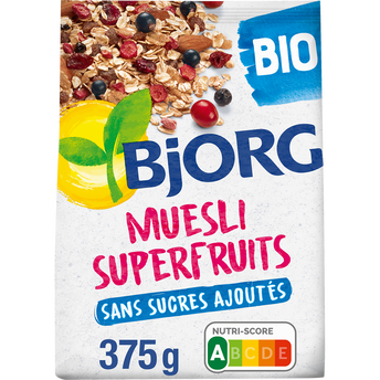 Image de Muesli aux superfruits bio BJORG