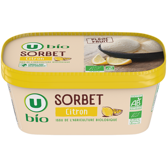 Image de U BIO
Bac Sorbet plein fruit Citron
