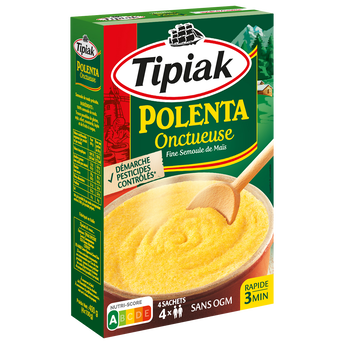 Image de Polenta Onctueuse sans résidus de pesticides TIPIAK