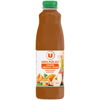 Image de U
Pur jus pomme abricot poire pet 1