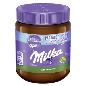 Milka Pâte À Tartiner Noisette Et Cacao Milka 340g