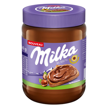 Milka Pâte À Tartiner Noisette Et Cacao Milka 340g