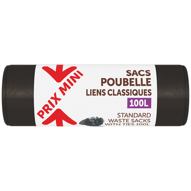 Sac poubelle 40 deals litres super u