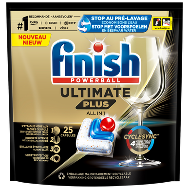 Tablette lave-vaisselle FINISH ULtimate Plus x25 - Super U, Hyper