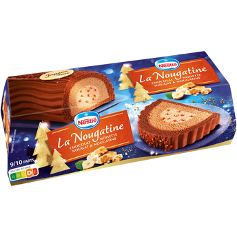 Image de Bûche glacée la nougatine NESTLE 540g - 9/10