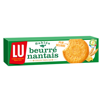 Image de Biscuits sablés Beurrés Nantais LU - Paquet de
