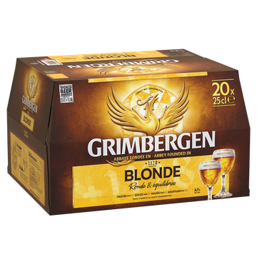 Grimbergen Bière Blonde Grimbergen, 6,7°, 20x25cl