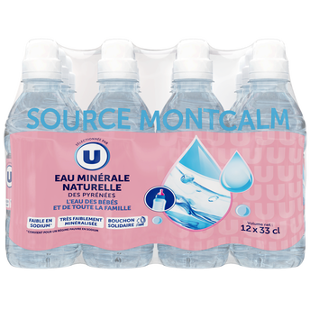 Image de U
Eau minérale MONTCALM  12 bouteilles de