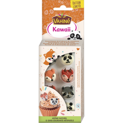 Assortiment De 8 Decorations Animaux En Sucre Kawaii Vahine 7g Super U Hyper U U Express Www Coursesu Com