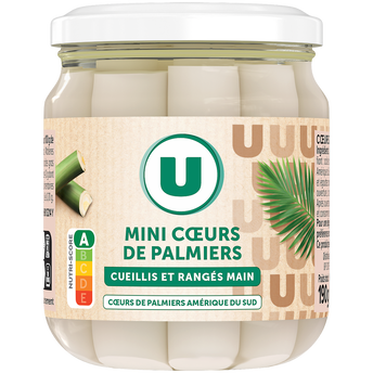 Image de U
Mini coeurs de palmier - Bocal de 110g net