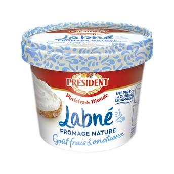 Image de FROMAGE PRESIDENT 21%MG PLAISIRS DU MONDE LABNE