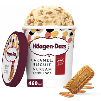 Image de Crème glacée en pot caramel speculoos HÄAGEN DAZS