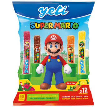 Image de Bâtonnets Super Mario supertube YETI x12