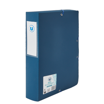 Image de U
Boite classement 24x32cm dos 60mm polypro bleu