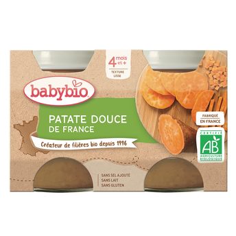 Image de Pot patate douce BABYBIO, dès 4 mois