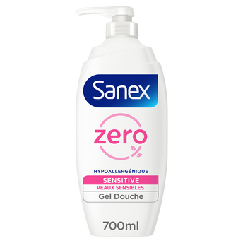 Image de Gel douche Zéro Sensitive SANEX pompe