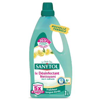 Image de Désinfectant nettoyant Citron SANYTOL 1