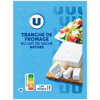 Image de U
Fromage pasteurisé lait vache tranche du Soleil 23%MG
