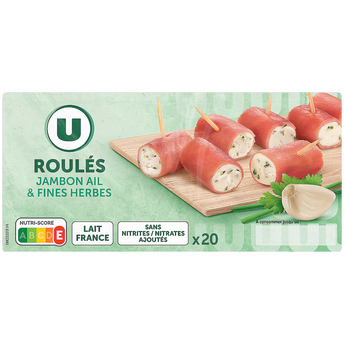 Image de U
Bouchées fromagère jambon ail et fines herbes